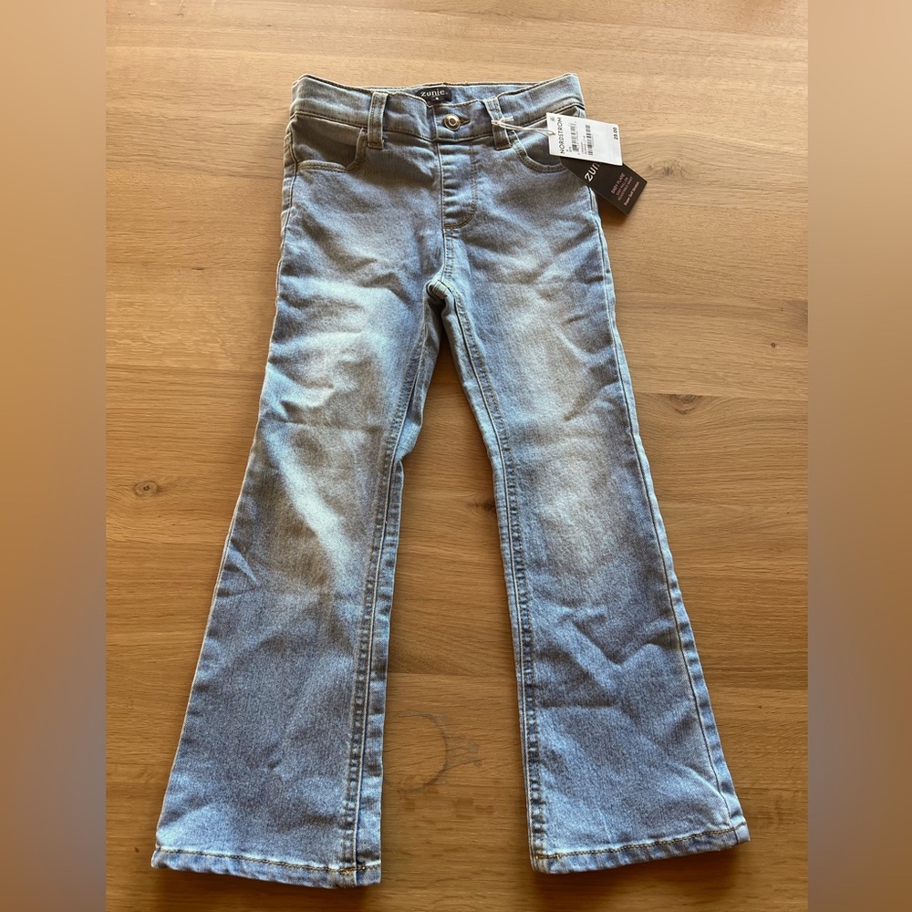 Zunie Light wash Flare Jeans